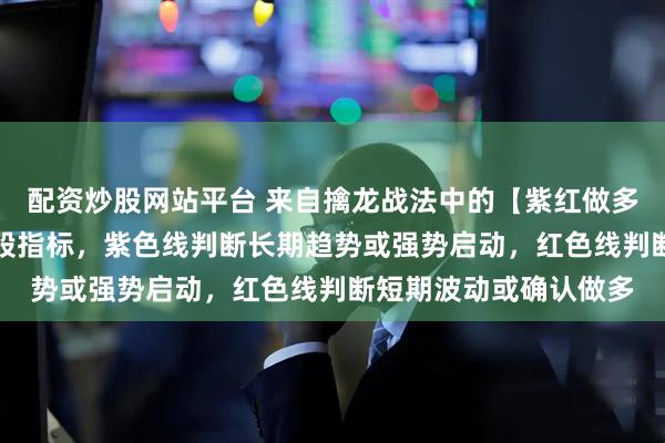 配资炒股网站平台 来自擒龙战法中的【紫红做多起爆】主图/副图/选股指标，紫色线判断长期趋势或强势启动，红色线判断短期波动或确认做多