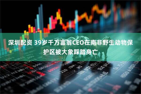 深圳配资 39岁千万富翁CEO在南非野生动物保护区被大象踩踏身亡